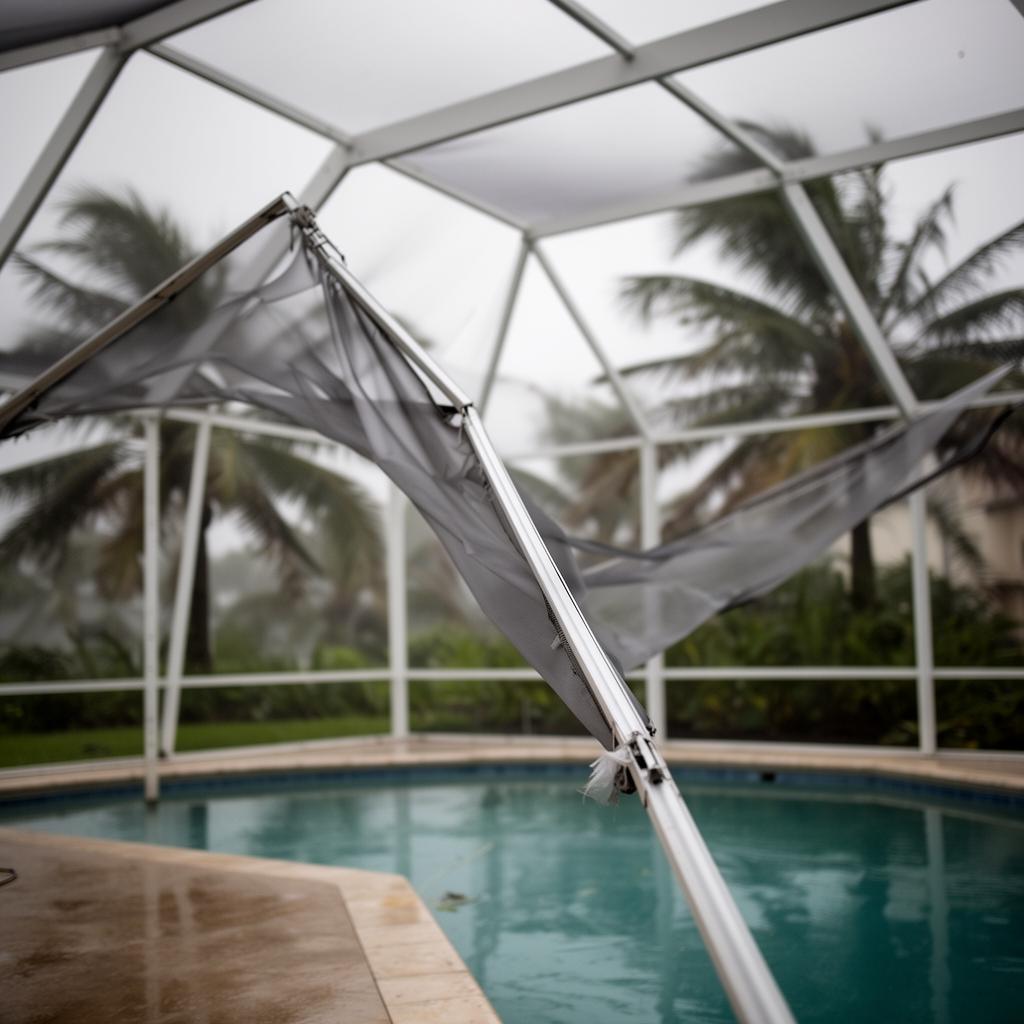 Storm damage from the last big blow
