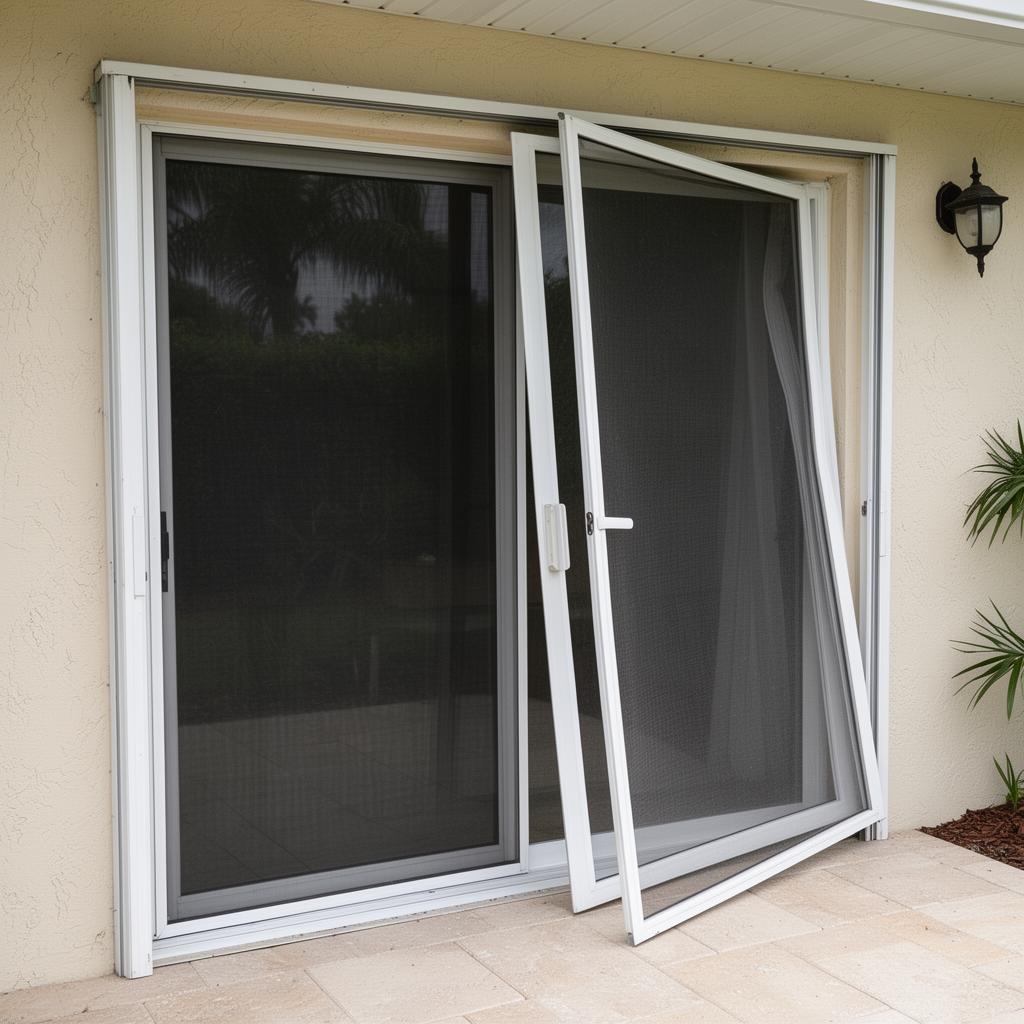 Screen door won't slide or latch